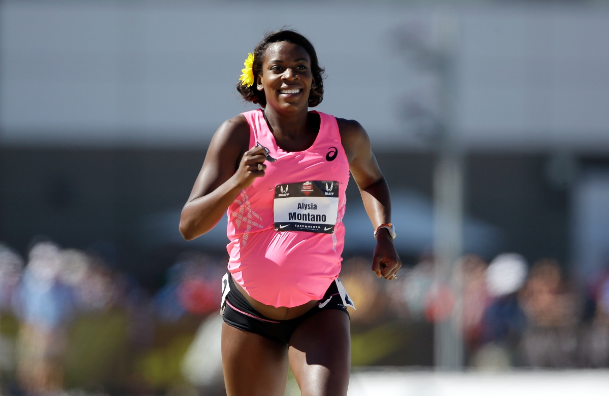 Heavily Pregnant Olympic Runner Alysia Montano Faces Backlash After