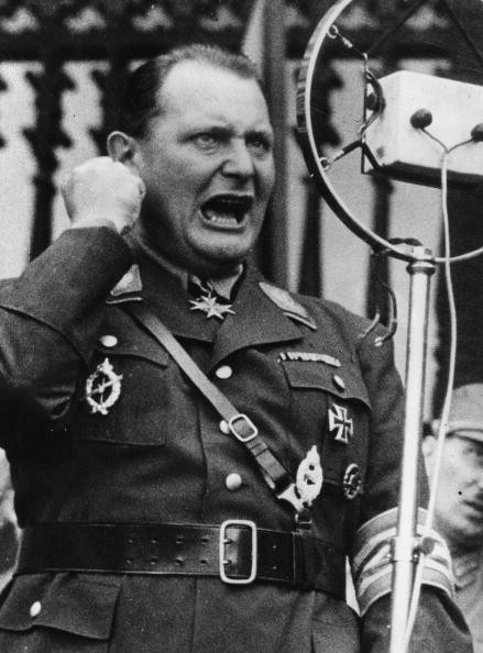Hermann Goering founded Hitler's Gestapo secret police