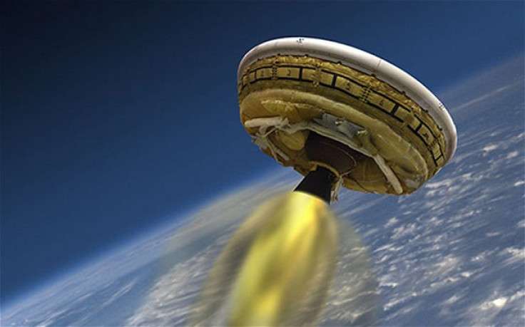 Nasa's flying saucer-shaped spacecraft is conducting tests for future Mars landings
