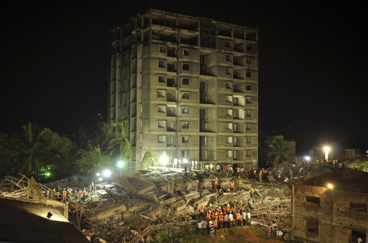 Rescue teams with cutters and shovels are continuing to search for survivors in the rubble in Chennai, Tamil Nadu state.