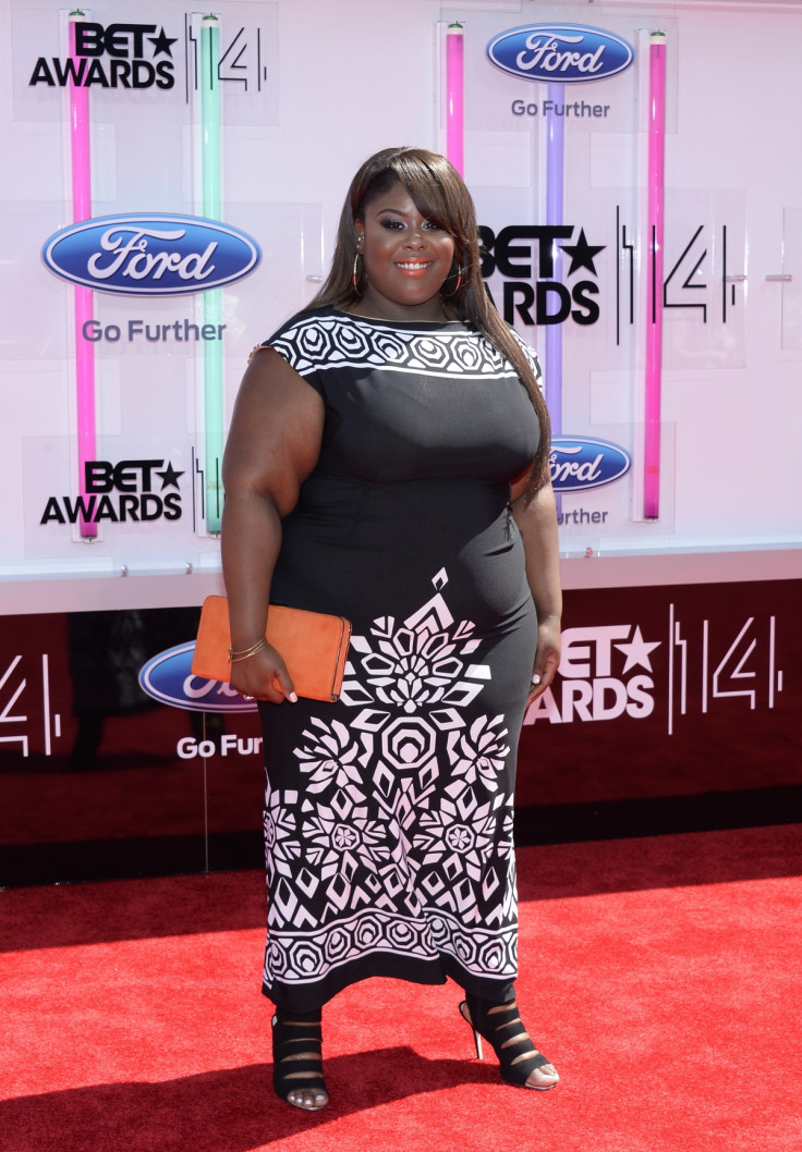 Raven Goodwin arrives at the 2014 BET Awards in Los Angeles, California June 29, 2014.