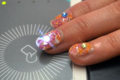 Lumi Deco Nails - false nail stickers that light up from NFC radio waves