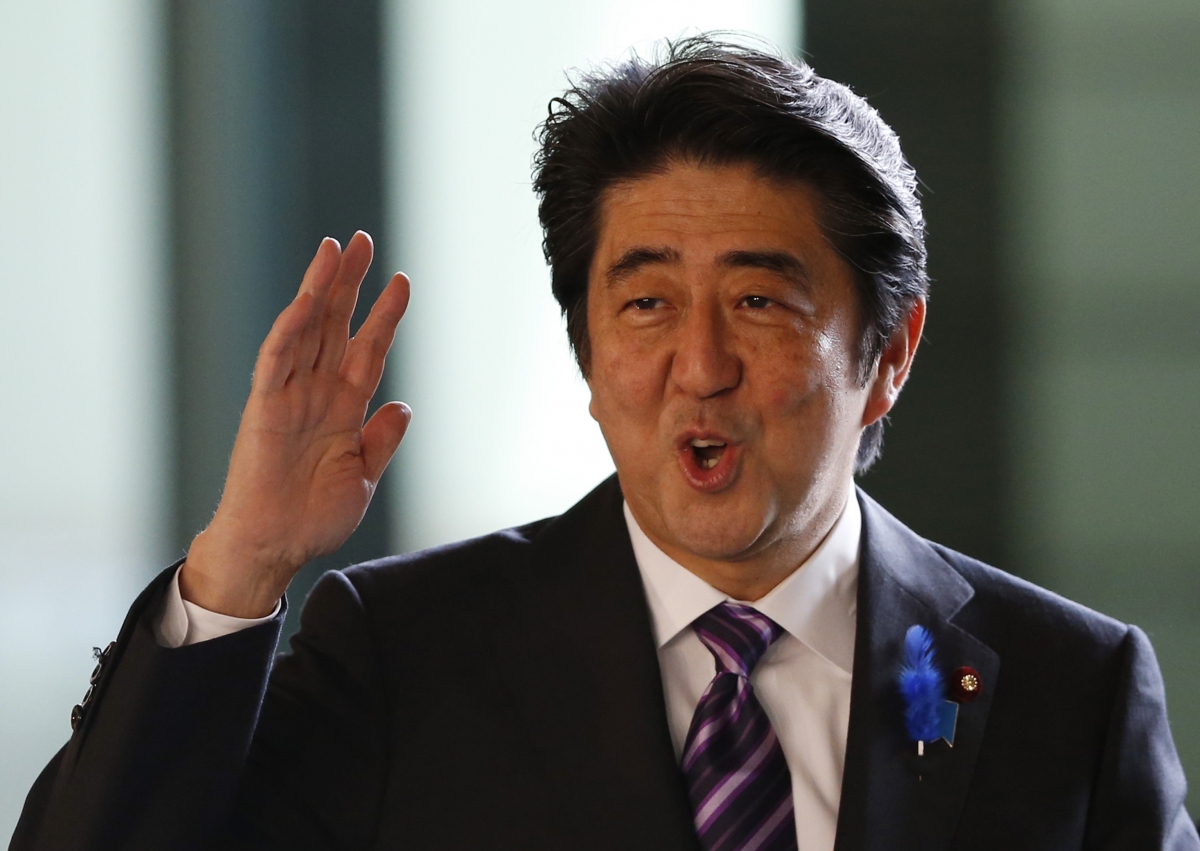 Japan Prime Minister Shinzo Abe pushes bill to expand role of military