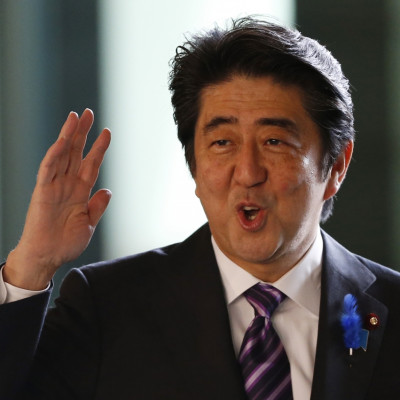 Japan military policy and Shinzo Abe