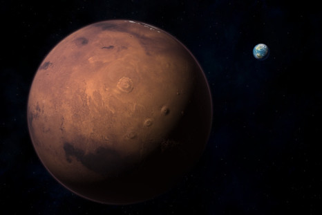 Mars and Earth
