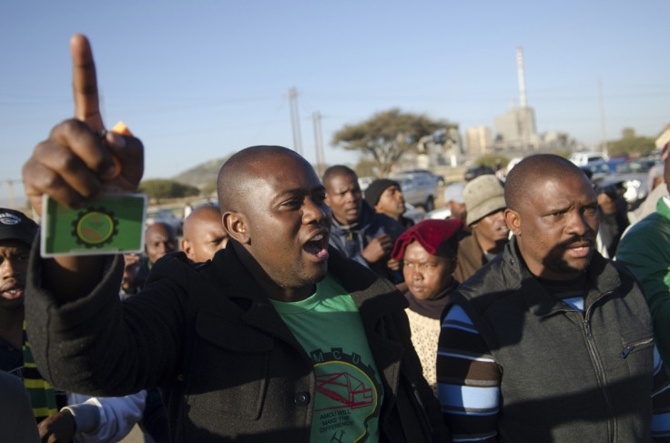 Lonmin mine workers