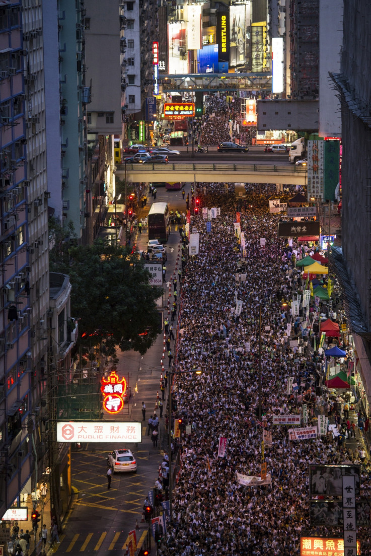 Hong Kong July 1 protest