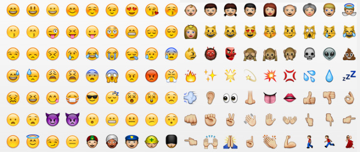 Emoji - Japanese emoticons that are used to hold entire conversations over chat, without words