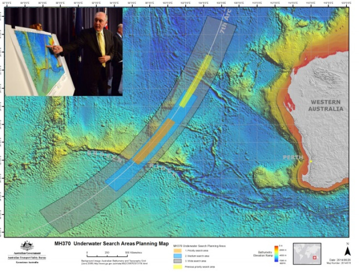 New MH370 search zone