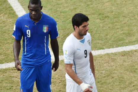 Mario Balotelli and Luis Suarez