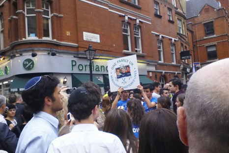 Israeli Embassy Vigil in UK