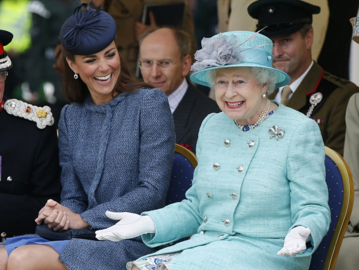 Life & Style claims Kate Middleton is "tormented" by the Queen over her alleged spending habits.