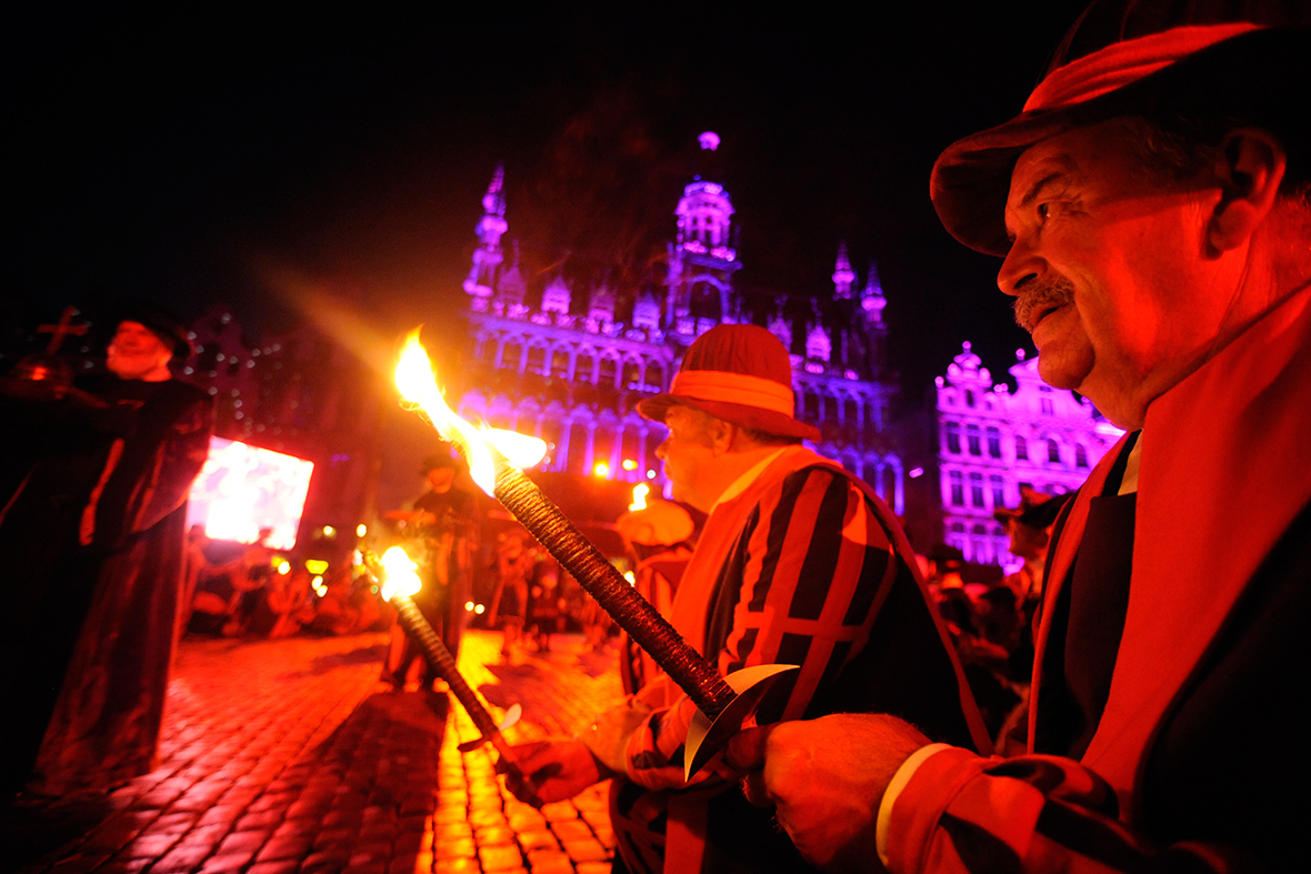 ommegang brussels torches
