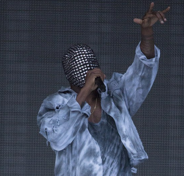 Kanye West at the Wireless Festival in London