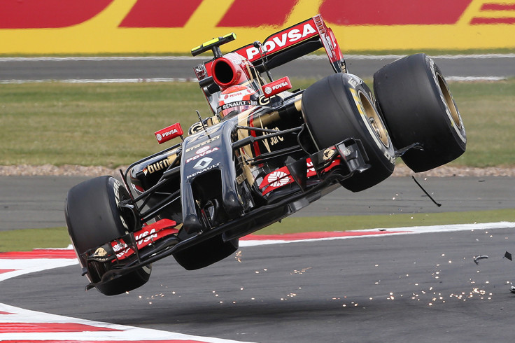 f1 car crash