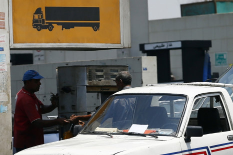 Egypt petrol station