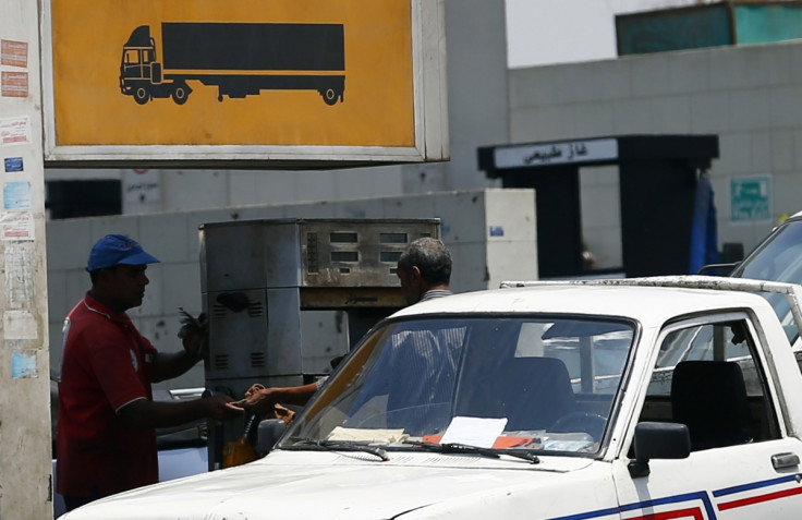 Egypt petrol station