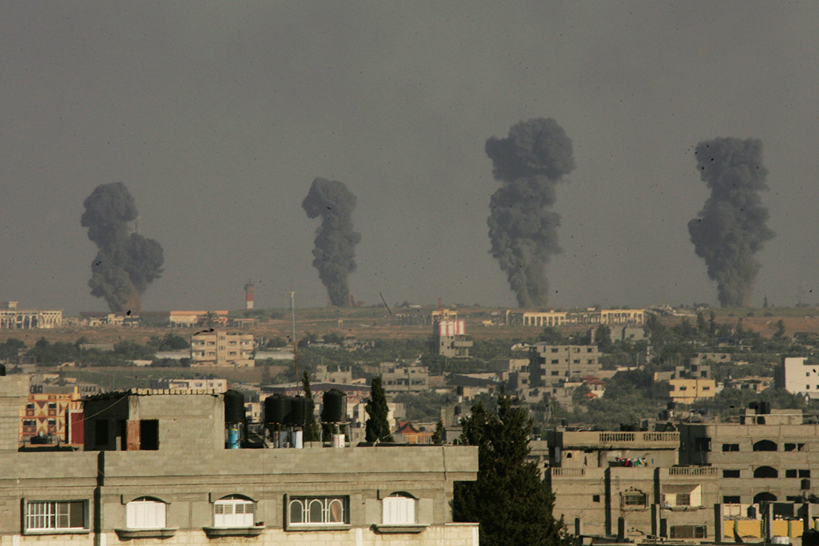 gaza airstrikes