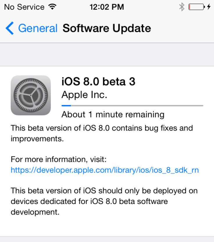 Apple Rolls Out iOS 8 Beta 3 to Developers: What's New, How to Download and Install