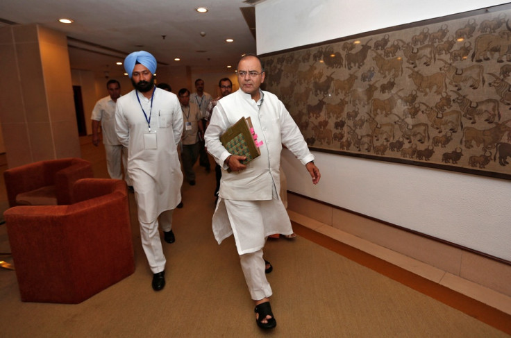 Indian Finance Minister Arun Jaitley