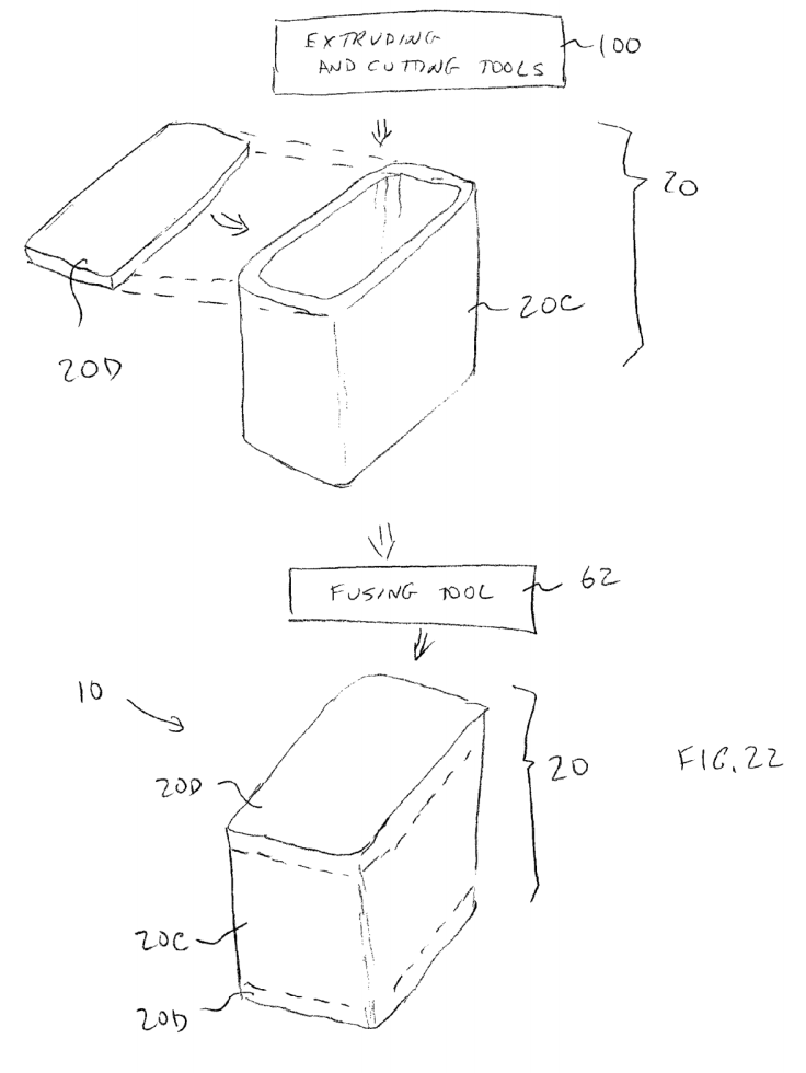 Apple all-glass patent application