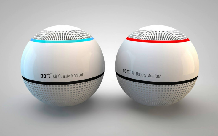 The Oort Air Quality Monitor, which can detect 6,000 organic compounds using a beacon embedded with sensors