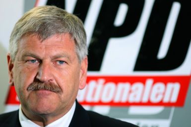 German neo-Nazi MEP Udo Voigt