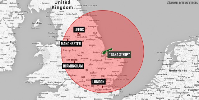 Gaza Strip relocated to King's Lynn near The Wash in IDF propaganda campaign