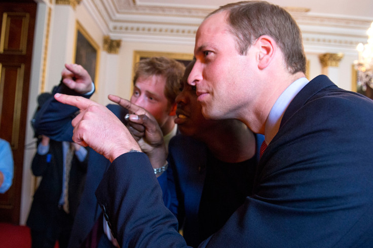 prince william prince harry selfie