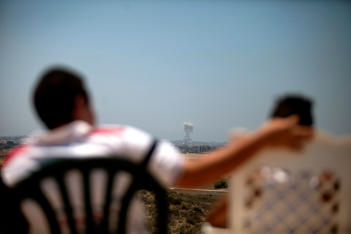israel gaza airstrikes