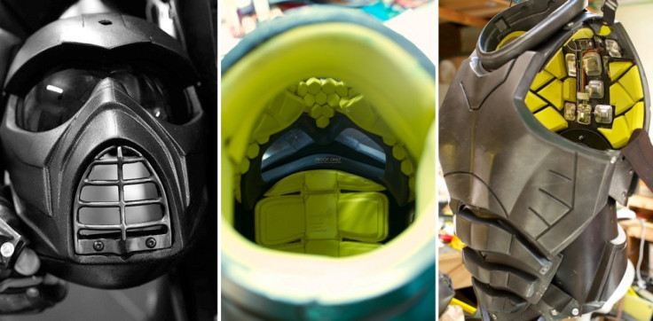 Inside the Lorica smart armour are 40 sensors to track force and damage trauma