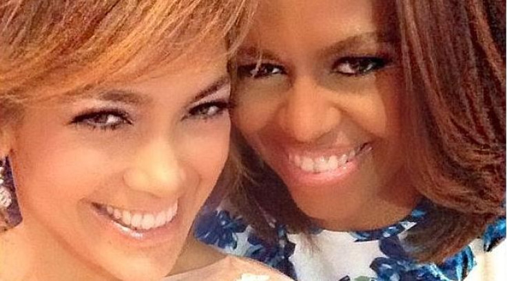 Jennifer Lopez and Michelle Obama