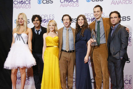 The cast of "The Big Bang Theory"