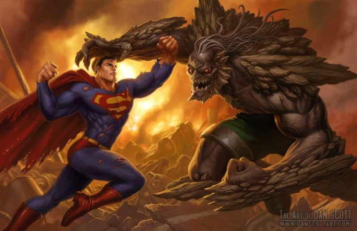 Superman vs Doomsday fan art