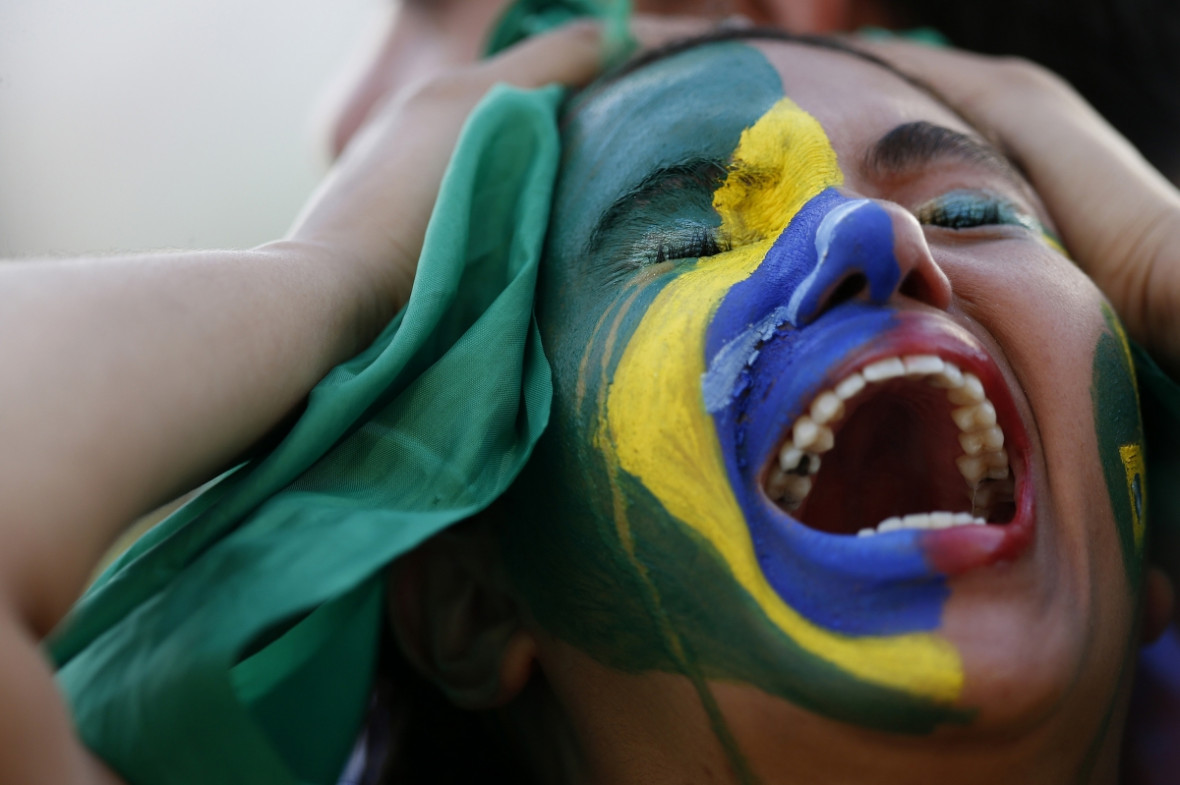 The shock 7-1 defeat of Brazil by Germany left many fans in complete despair The shock 7-1 defeat of Brazil by Germany left many fans in complete despair