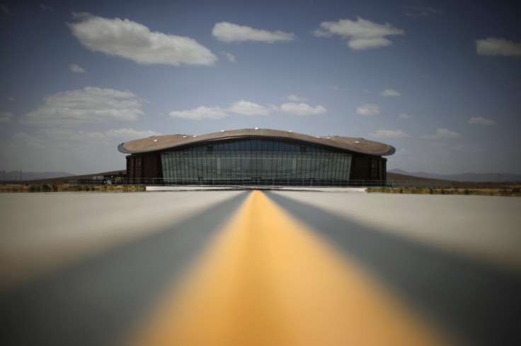 Spaceport America's Virgin Galactic Gateway to Space Building is seen near Truth or Consequences, New Mexico Spaceport America's Virgin Galactic Gateway to Space Building is seen near Truth or Consequences, New Mexico