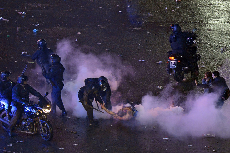 Buenos Aires World Cup riot Germany Argentina