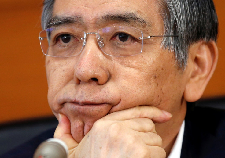BoJ Governor Haruhiko Kuroda.