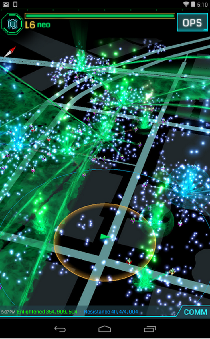 Ingress Android app