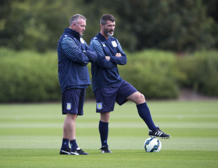 Paul Lambert and Roy Keane