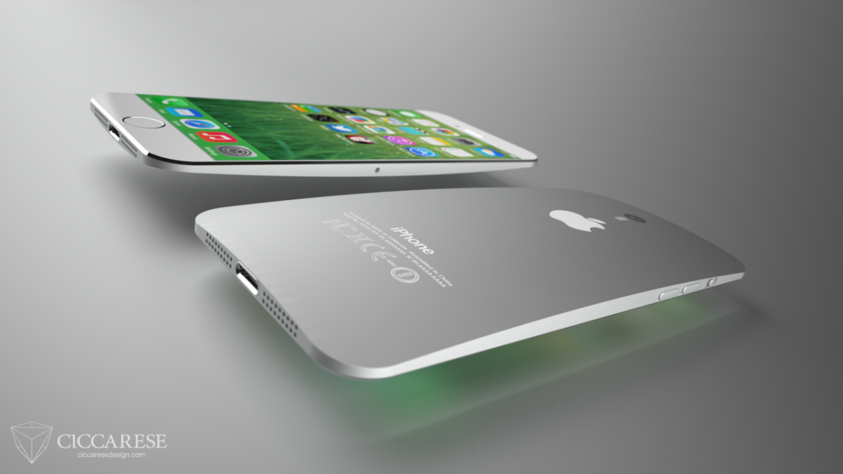 Curved iPhone 6 Concept Art