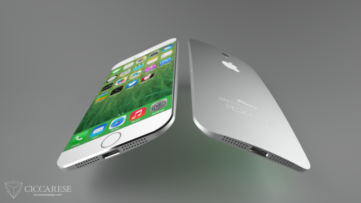 Curved iPhone 6 Concept Art
