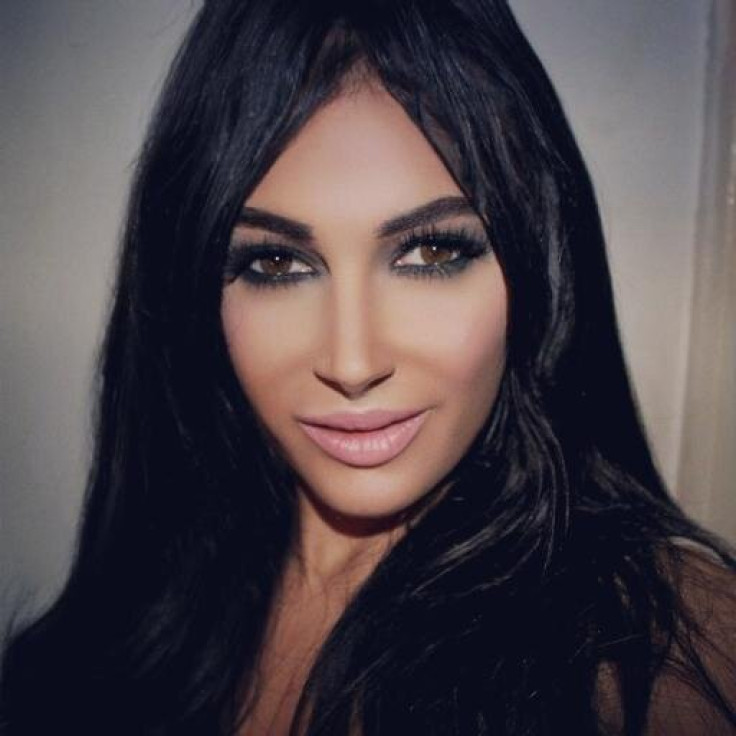 Kim Kardashian Look-alike Claire Leeson