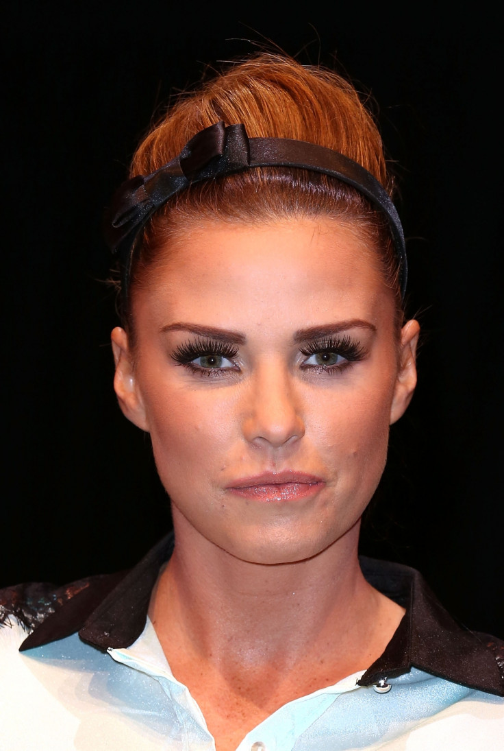 Katie Price poses for the camera