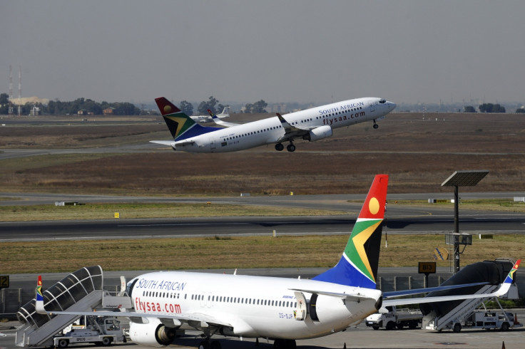 SA286 SAA Hong Kong South African Airways