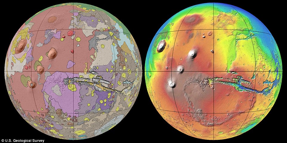 Map of Mars: US Geological Survey Creates Global Map of Red Planet 