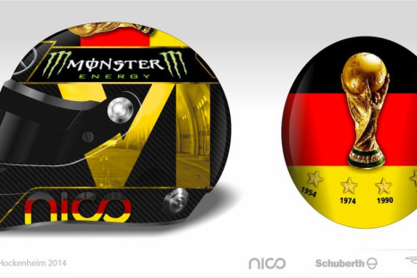 Nico Rosberg Helmet