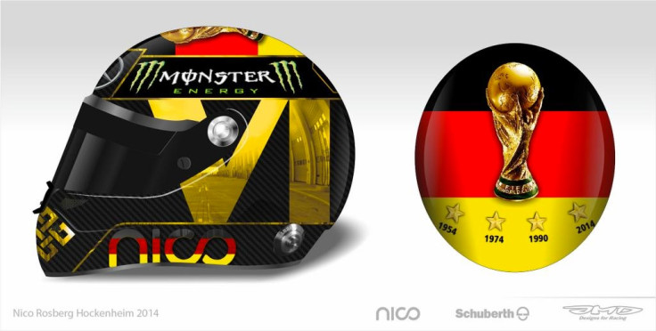 Nico Rosberg Helmet