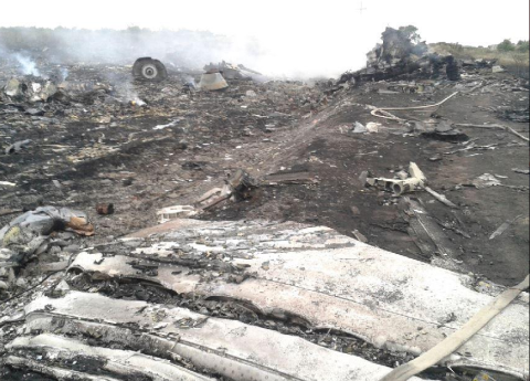 Malaysia Airlines  plane crash Ukraine