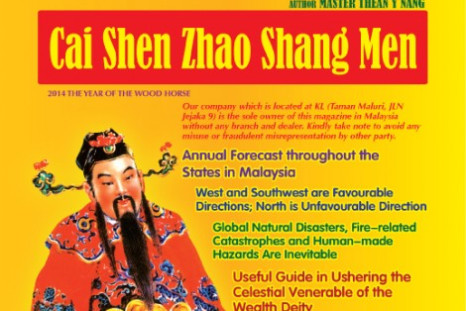 Thean Y Nang's 2014 Chinese astrology forecast book